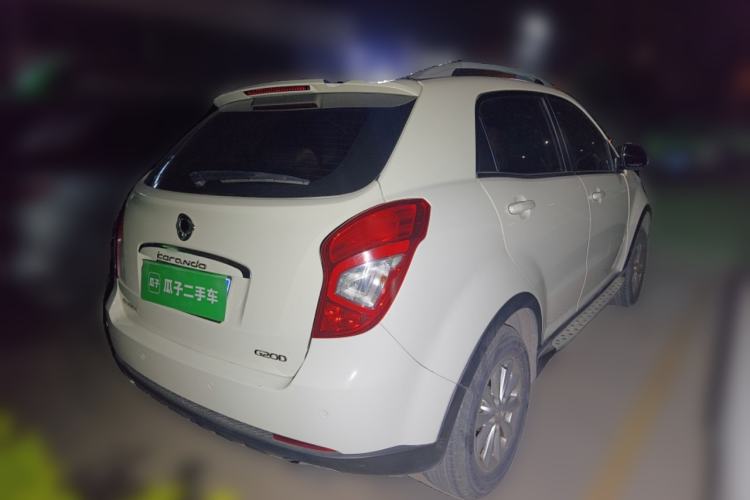Used SsangYong Korando 2013 2.0L Gasoline Two-Wheel Drive Automatic Elite Edition Rear Right 45 Deg