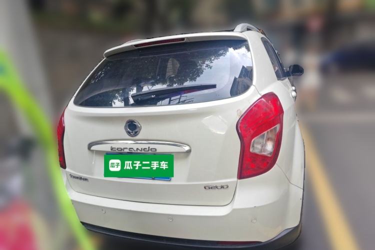Used SsangYong Korando 2013 2.0L Gasoline Two-Wheel Drive Automatic Elite Edition Rear