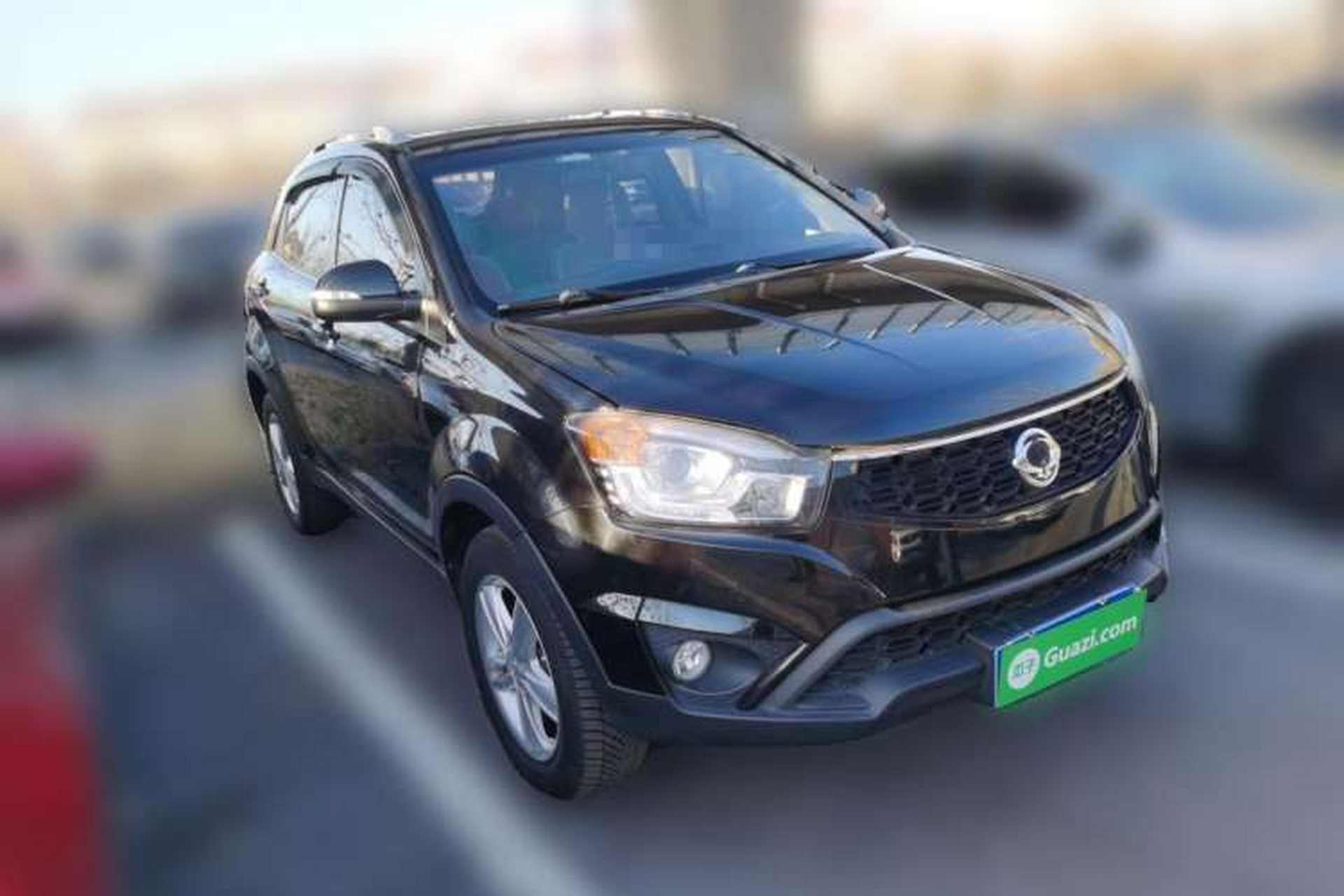 Used SsangYong Korando 2014 2.0L Gasoline 4x4 Automatic Luxury Navigation Edition Front Right 45 Deg