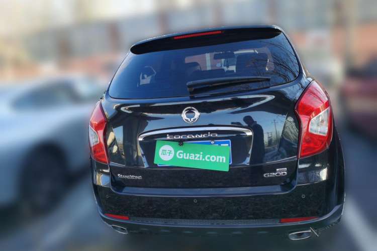 Used SsangYong Korando 2014 2.0L Gasoline 4x4 Automatic Luxury Navigation Edition Rear