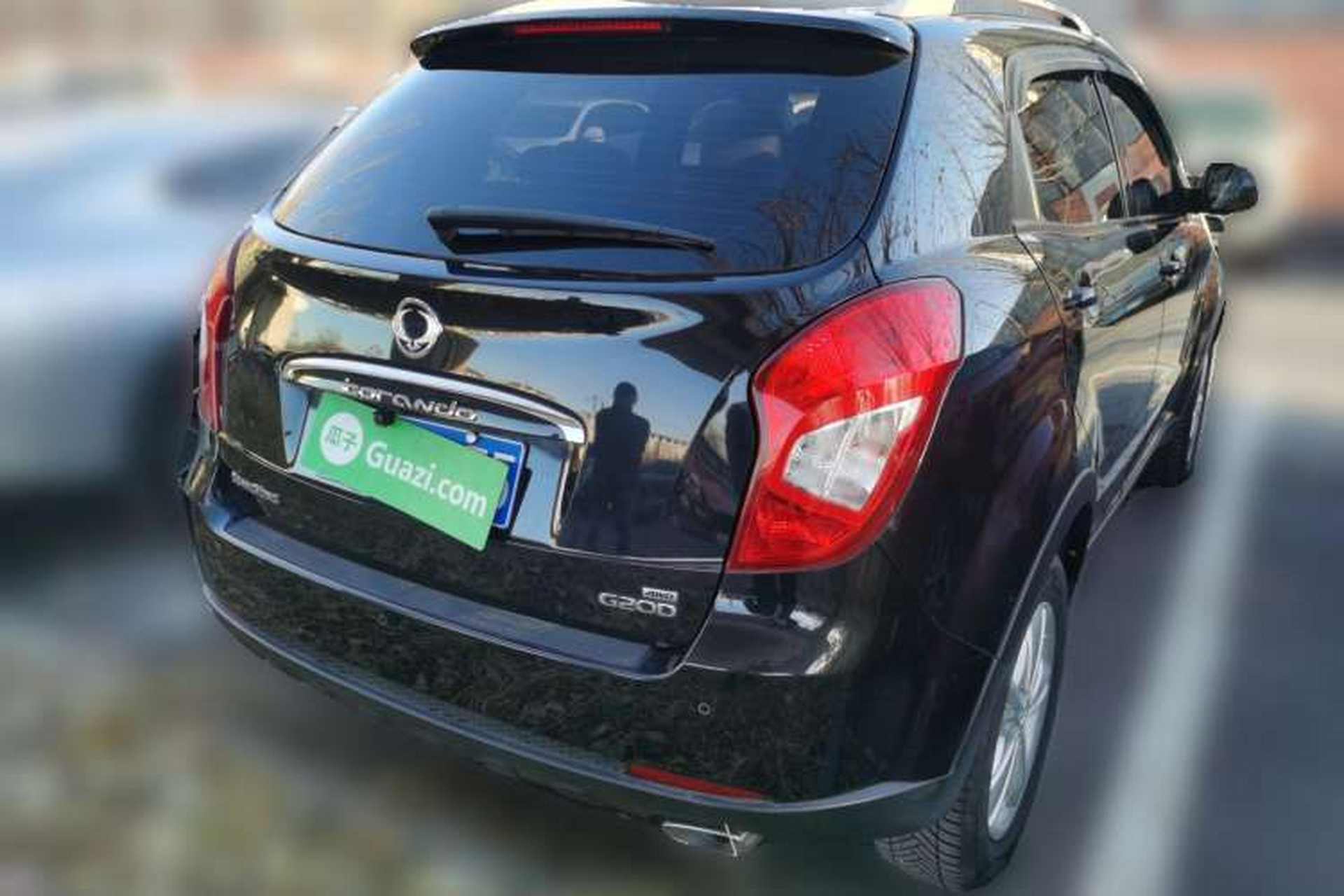 Used SsangYong Korando 2014 2.0L Gasoline 4x4 Automatic Luxury Navigation Edition Rear Right 45 Deg