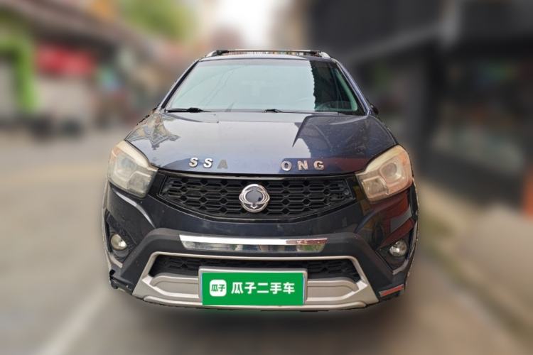 Used SsangYong Korando 2014 2.0L Gasoline Two-Wheel Drive Automatic Elite Navigation Edition Front