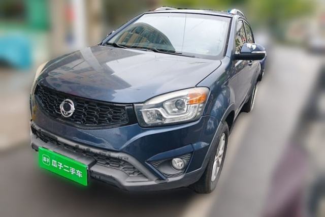 Used SsangYong Korando 2014 2.0L Gasoline Two-Wheel Drive Manual Comfort Navigation Edition