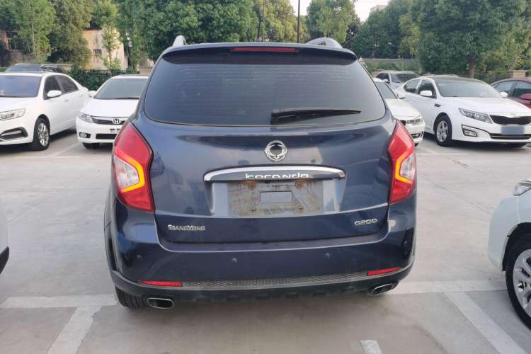 Used SsangYong Korando 2014 2.0L Gasoline Two-Wheel Drive Manual Comfort Navigation Edition Rear
