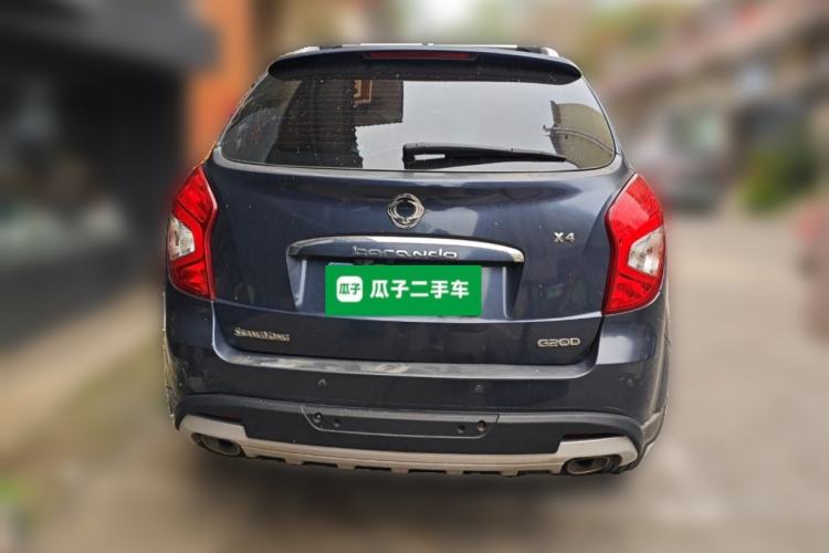 Used SsangYong Korando 2014 2.0L Gasoline Two-Wheel Drive Automatic Elite Navigation Edition Rear