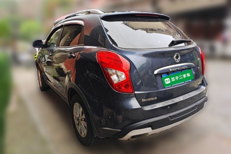 Used SsangYong Korando 2014 2.0L Gasoline Two-Wheel Drive Automatic Elite Navigation Edition Rear Left 45 Deg