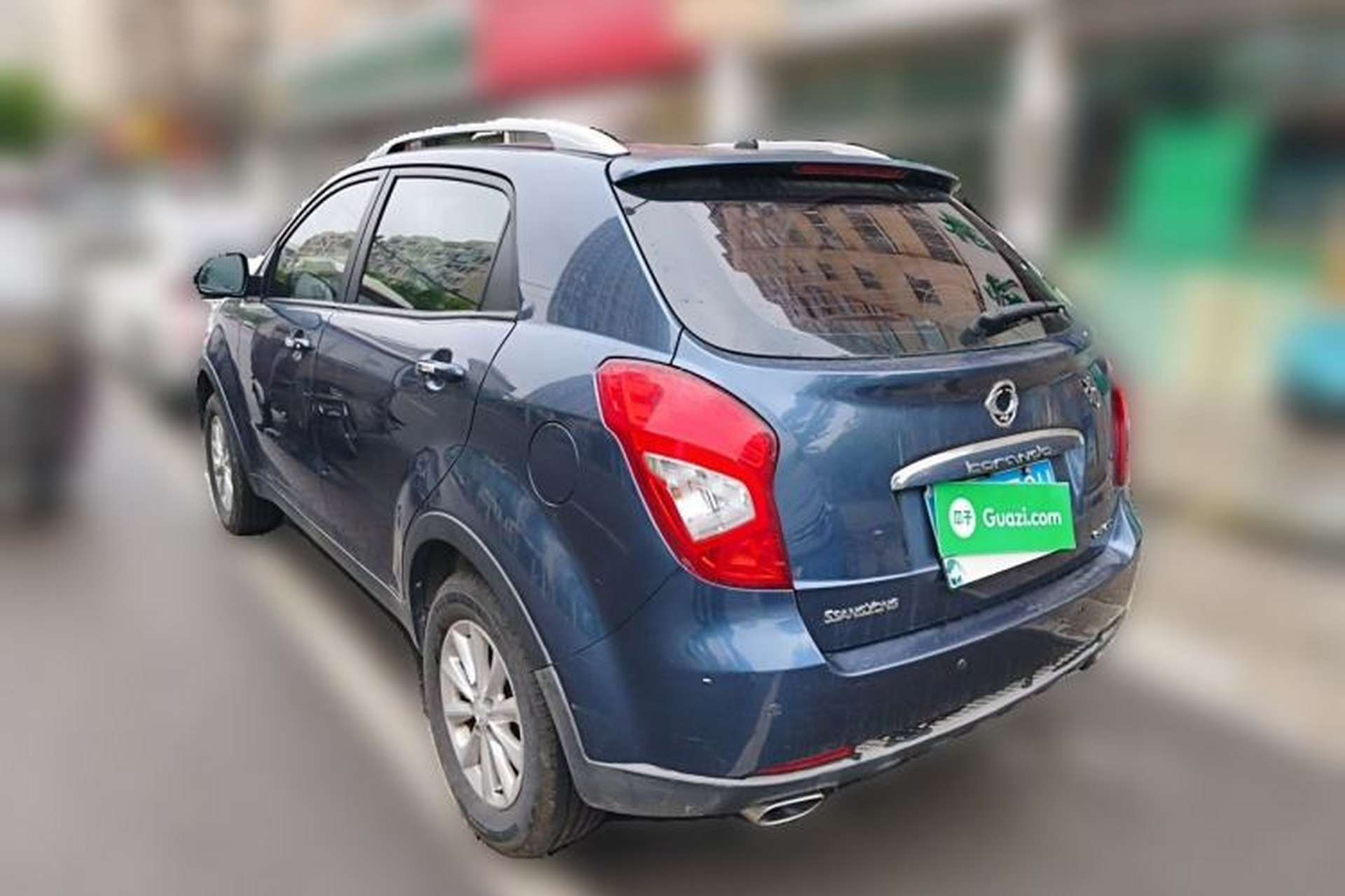 Used SsangYong Korando 2014 2.0L Gasoline Two-Wheel Drive Manual Comfort Navigation Edition Rear Left 45 Deg
