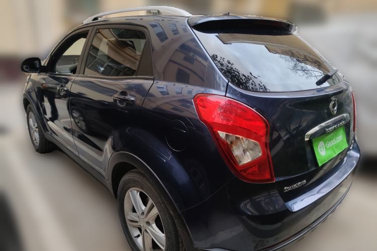 Used SsangYong Korando 2014 2.0L Gasoline 4x4 Automatic Luxury Navigation Edition Rear Left 45 Deg