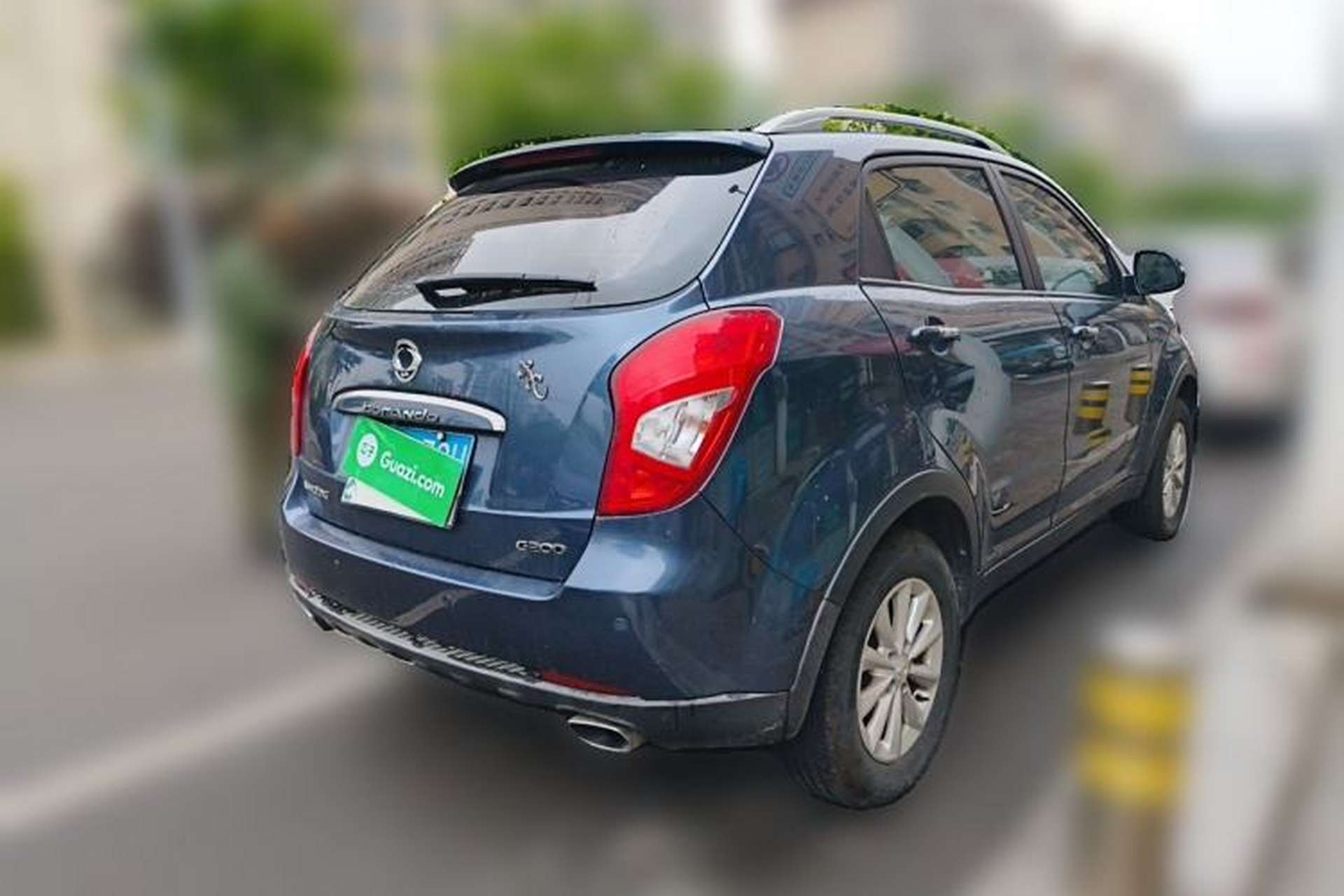 Used SsangYong Korando 2014 2.0L Gasoline Two-Wheel Drive Manual Comfort Navigation Edition Rear Right 45 Deg