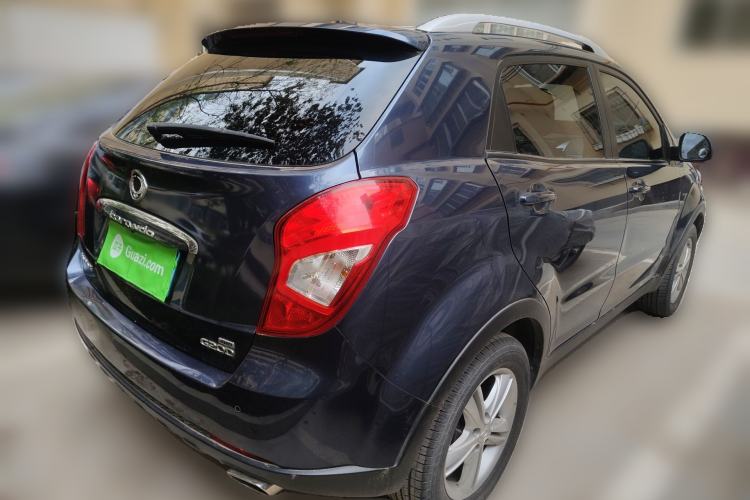 Used SsangYong Korando 2014 2.0L Gasoline 4x4 Automatic Luxury Navigation Edition Rear Right 45 Deg