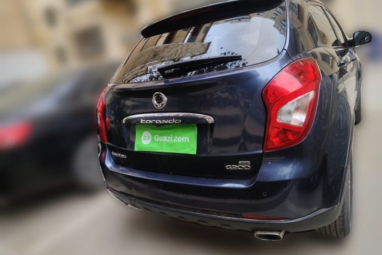 Used SsangYong Korando 2014 2.0L Gasoline 4x4 Automatic Luxury Navigation Edition Rear