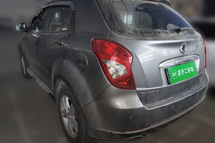 Used SsangYong Korando 2014 2.0L Gasoline Two-Wheel Drive Automatic Luxury Navigation Edition Rear Left 45 Deg