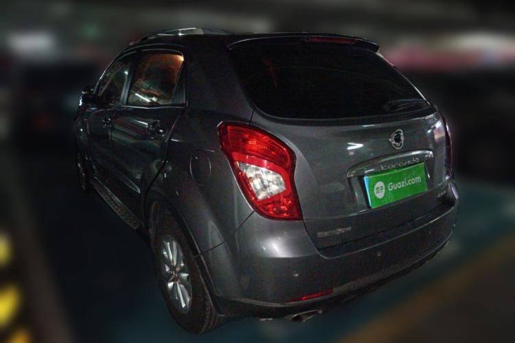 Used SsangYong Korando 2014 2.0L Gasoline Two-Wheel Drive Automatic Elite Navigation Edition Rear Left 45 Deg