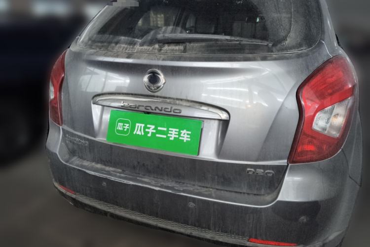 Used SsangYong Korando 2014 2.0L Gasoline Two-Wheel Drive Automatic Luxury Navigation Edition Rear
