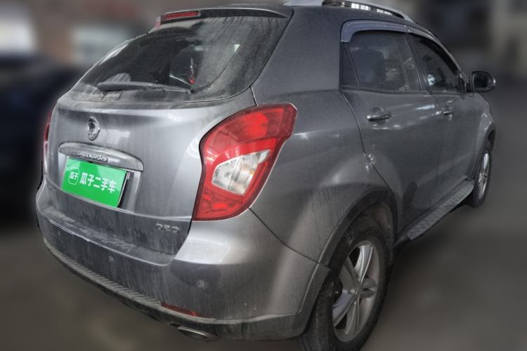 Used SsangYong Korando 2014 2.0L Gasoline Two-Wheel Drive Automatic Luxury Navigation Edition Rear Right 45 Deg