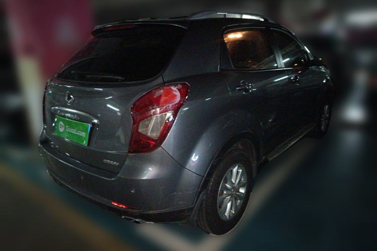 Used SsangYong Korando 2014 2.0L Gasoline Two-Wheel Drive Automatic Elite Navigation Edition Rear Right 45 Deg