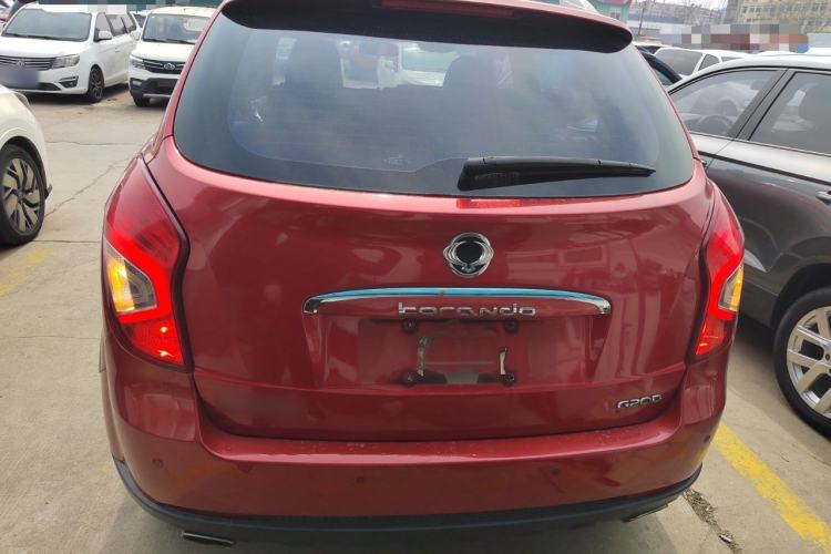 Used SsangYong Korando 2014 2.0L Gasoline Two-Wheel Drive Automatic Elite Navigation Edition Rear