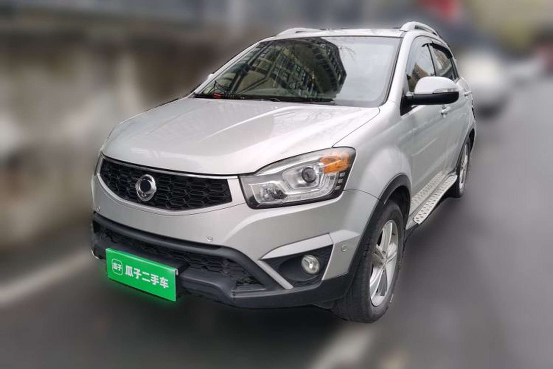 Used SsangYong Korando 2014 2.0L Gasoline 4x4 Automatic Luxury Navigation Edition Front Left 45 Deg