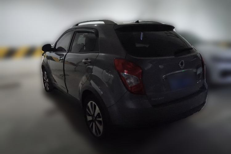 Used SsangYong Korando 2014 2.0L Gasoline 4x4 Automatic Luxury Navigation Edition Rear Left 45 Deg