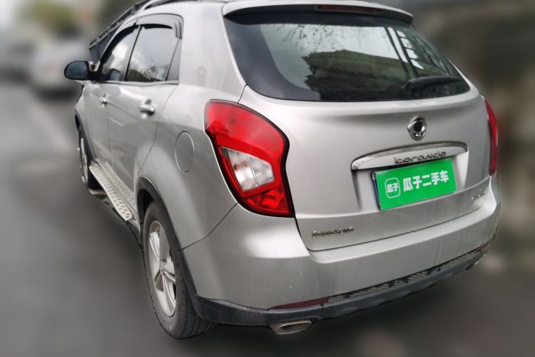 Used SsangYong Korando 2014 2.0L Gasoline 4x4 Automatic Luxury Navigation Edition Rear Left 45 Deg
