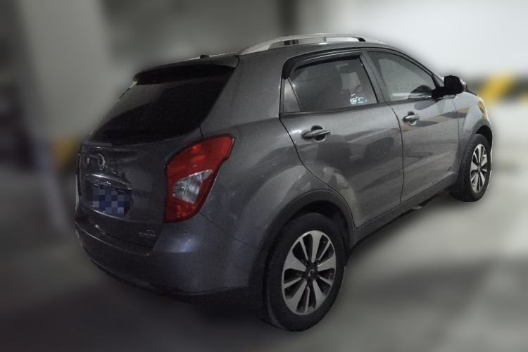Used SsangYong Korando 2014 2.0L Gasoline 4x4 Automatic Luxury Navigation Edition Rear Right 45 Deg