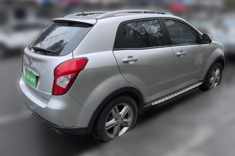 Used SsangYong Korando 2014 2.0L Gasoline Two-Wheel Drive Automatic Luxury Navigation Edition Rear Right 45 Deg