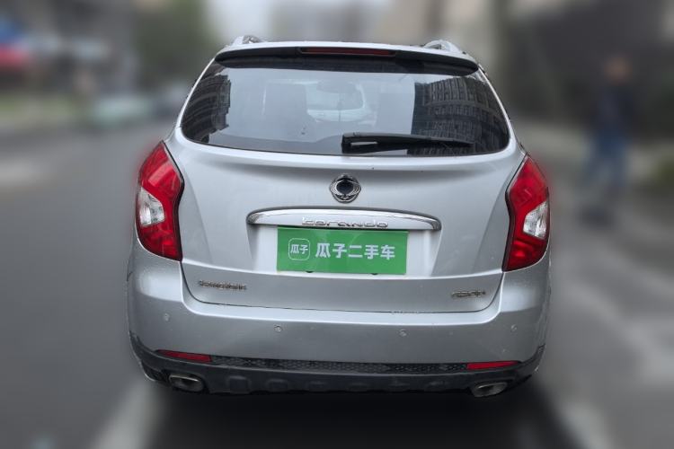Used SsangYong Korando 2014 2.0L Gasoline Two-Wheel Drive Automatic Luxury Navigation Edition Rear