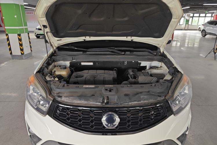 Used SsangYong Korando 2014 2.0L Gasoline Two-Wheel Drive Automatic Elite Navigation Edition Engine Bay