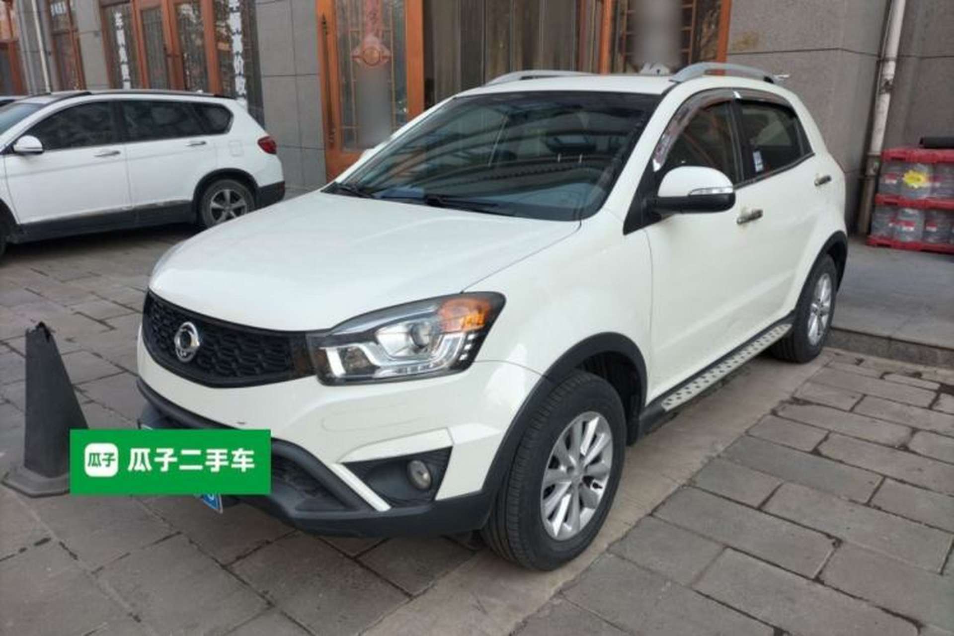 Used SsangYong Korando 2014 2.0L Gasoline Two-Wheel Drive Automatic Elite Navigation Edition Front Left 45 Deg