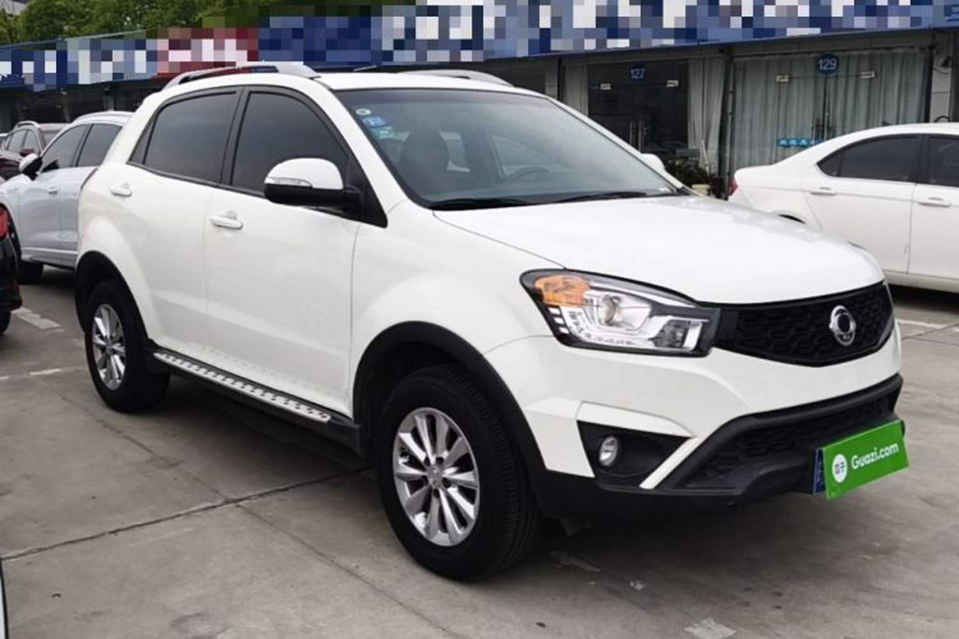 Used SsangYong Korando 2014 2.0L Gasoline Two-Wheel Drive Automatic Elite Navigation Edition Front Right 45 Deg