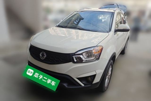 Used SsangYong Korando 2014 2.0L Gasoline Two-Wheel Drive Automatic Elite Navigation Edition