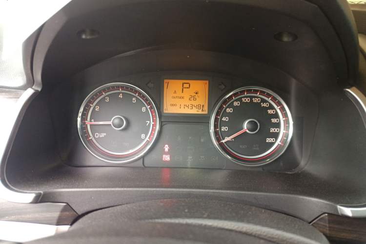 Used SsangYong Korando 2014 2.0L Gasoline Two-Wheel Drive Automatic Elite Navigation Edition Instrument Cluster
