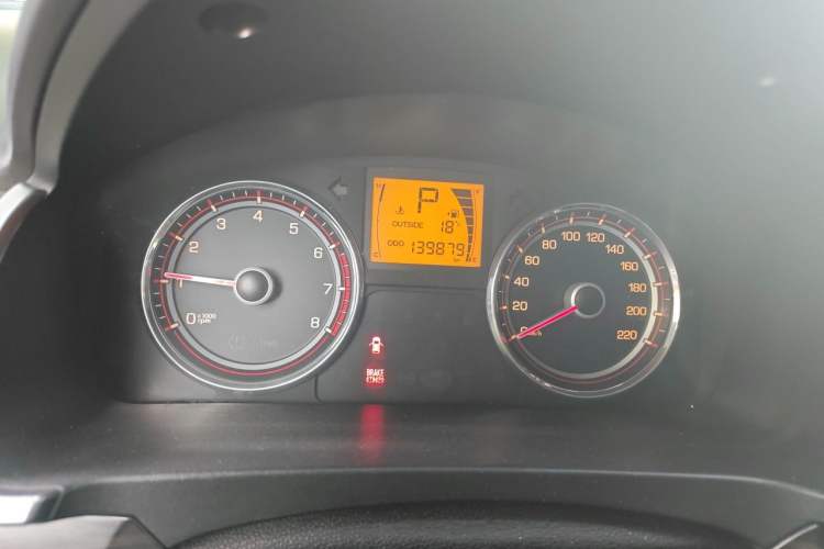 Used SsangYong Korando 2014 2.0L Gasoline 4x4 Automatic Luxury Navigation Edition Odometer Close Up