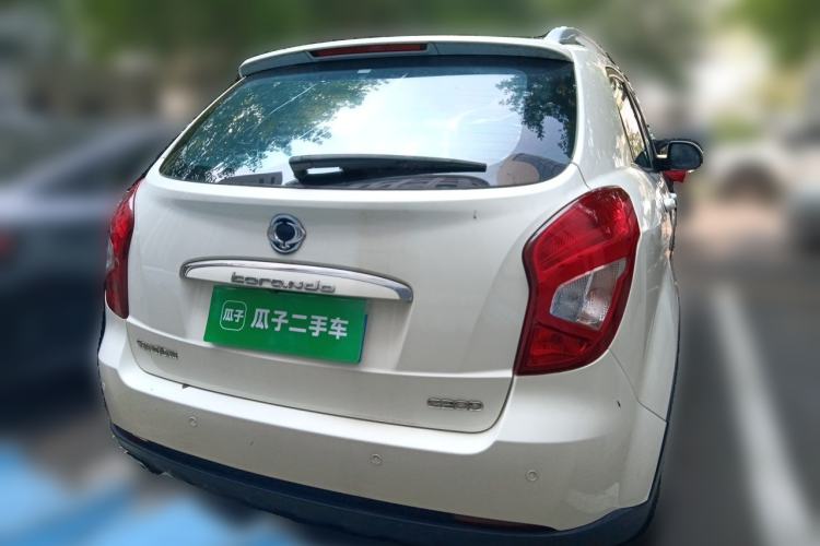 Used SsangYong Korando 2014 2.0L Gasoline Two-Wheel Drive Automatic Elite Navigation Edition Rear