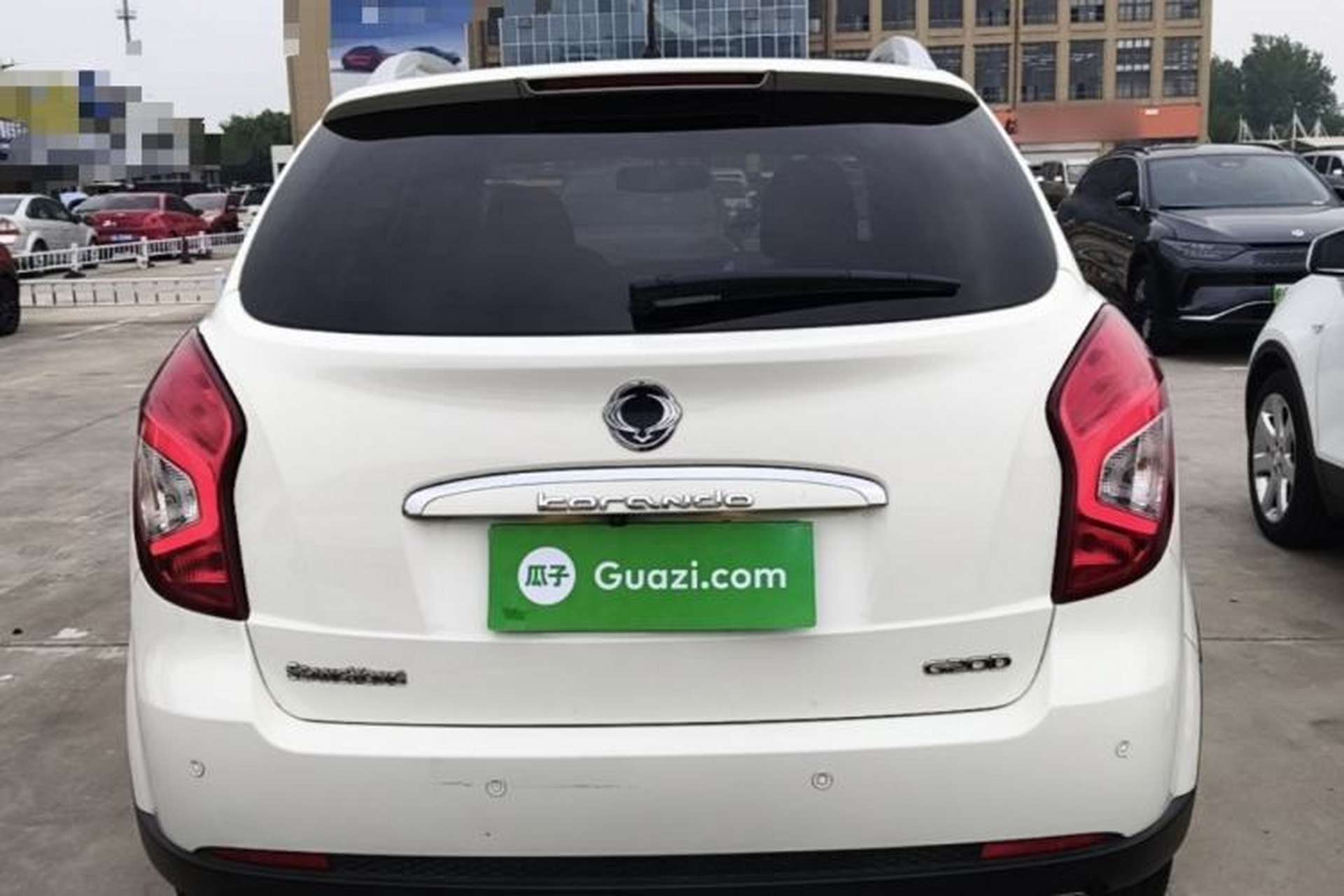 Used SsangYong Korando 2014 2.0L Gasoline Two-Wheel Drive Automatic Elite Navigation Edition Rear
