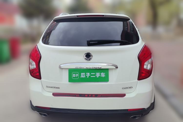 Used SsangYong Korando 2014 2.0L Gasoline Two-Wheel Drive Automatic Elite Navigation Edition Rear