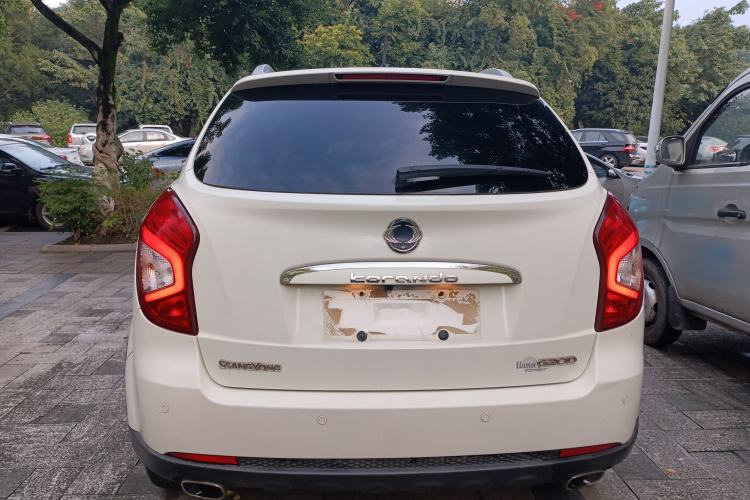 Used SsangYong Korando 2014 2.0L Gasoline Two-Wheel Drive Automatic Elite Navigation Edition Rear