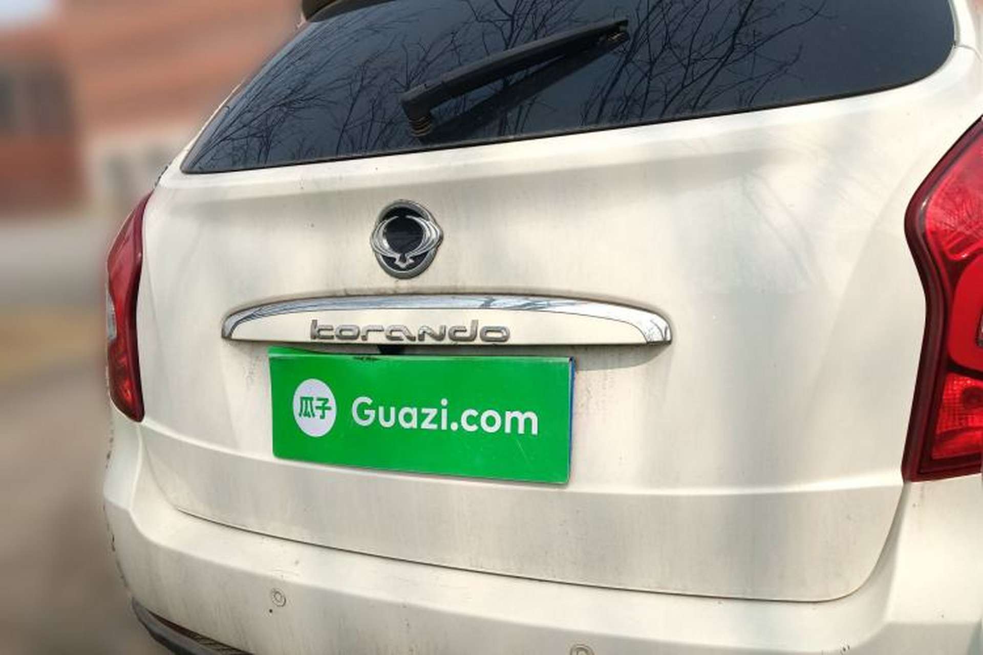 Used SsangYong Korando 2014 2.0L Gasoline Two-Wheel Drive Automatic Elite Navigation Edition Rear