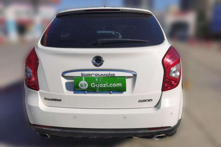 Used SsangYong Korando 2014 2.0L Gasoline Two-Wheel Drive Automatic Collection Edition Rear
