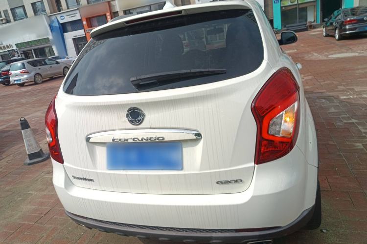 Used SsangYong Korando 2014 2.0L Gasoline Two-Wheel Drive Automatic Elite Navigation Edition Rear