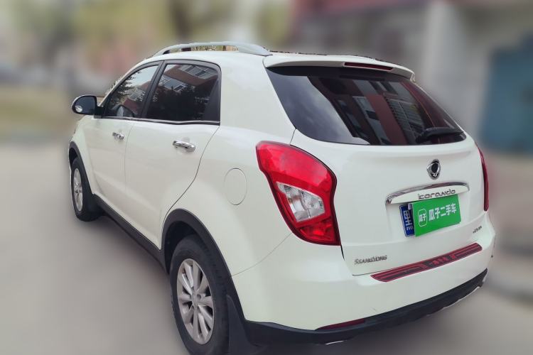 Used SsangYong Korando 2014 2.0L Gasoline Two-Wheel Drive Automatic Elite Navigation Edition Rear Left 45 Deg