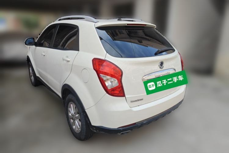 Used SsangYong Korando 2014 2.0L Gasoline Two-Wheel Drive Automatic Elite Navigation Edition Rear Left 45 Deg