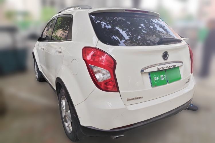 Used SsangYong Korando 2014 2.0L Gasoline 4x4 Automatic Luxury Navigation Edition Rear Left 45 Deg