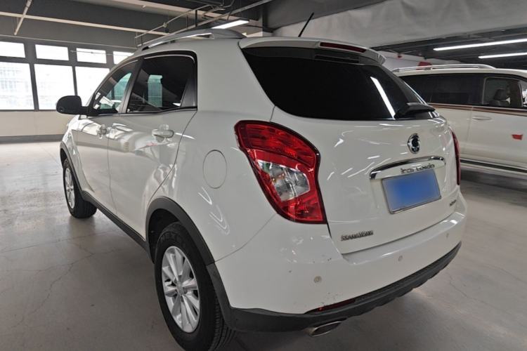 Used SsangYong Korando 2014 2.0L Gasoline Two-Wheel Drive Automatic Elite Navigation Edition Rear Left 45 Deg