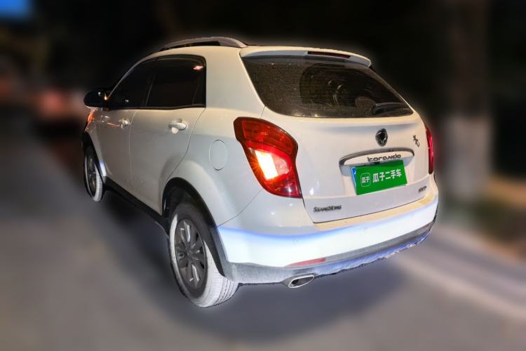 Used SsangYong Korando 2014 2.0L Gasoline Two-Wheel Drive Manual Comfort Navigation Edition Rear Left 45 Deg