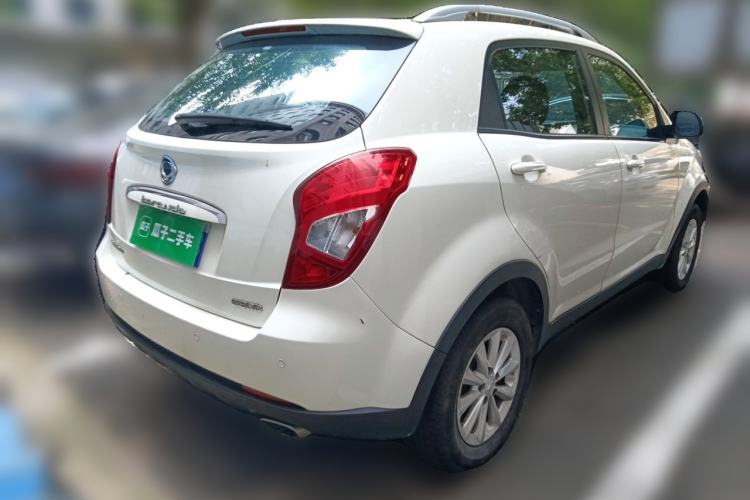 Used SsangYong Korando 2014 2.0L Gasoline Two-Wheel Drive Automatic Elite Navigation Edition Rear Right 45 Deg