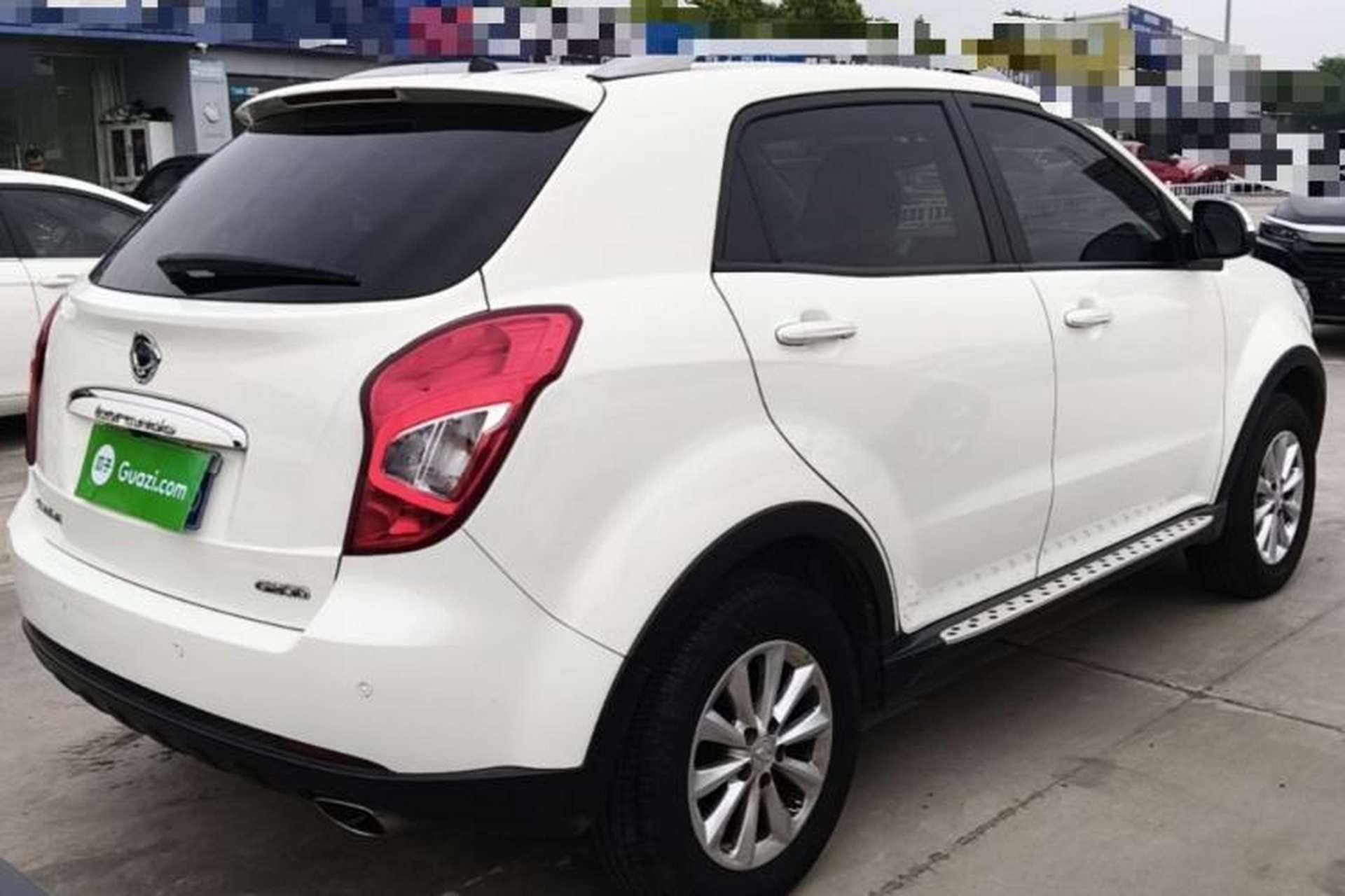 Used SsangYong Korando 2014 2.0L Gasoline Two-Wheel Drive Automatic Elite Navigation Edition Rear Right 45 Deg