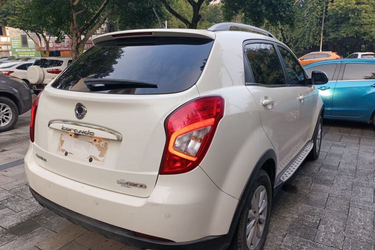Used SsangYong Korando 2014 2.0L Gasoline Two-Wheel Drive Automatic Elite Navigation Edition Rear Right 45 Deg