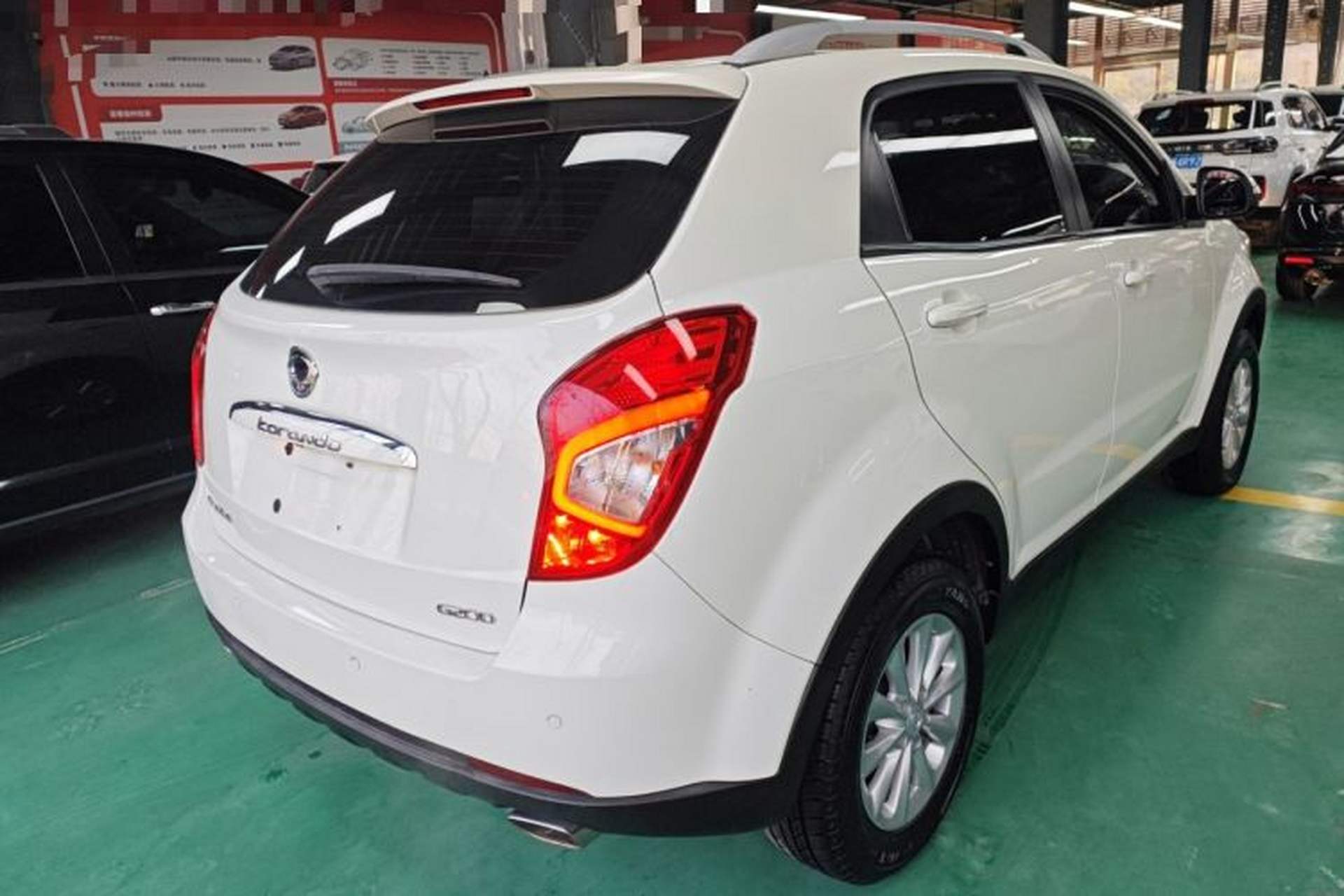 Used SsangYong Korando 2014 2.0L Gasoline Two-Wheel Drive Automatic Elite Navigation Edition Rear Right 45 Deg