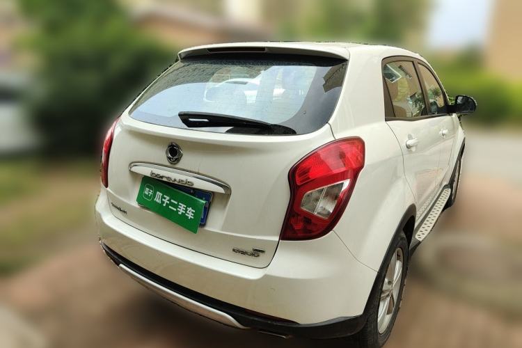 Used SsangYong Korando 2014 2.0L Gasoline 4x4 Automatic Luxury Navigation Edition Rear Right 45 Deg